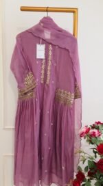 SZ1082 - Mul chanderi suit - Image 2