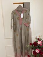 SZ1070 - Premium Mul chanderi suit - Image 3
