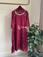 SZ1330 - Dola Silk Suit Set - Image 2