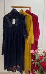 SZ1079 - Rayon crush suit - Image 5