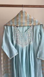 SZ1335 - Mul chanderi suit
