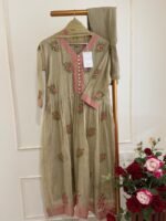 SZ1070 - Premium Mul chanderi suit - Image 4
