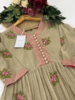 SZ1070 - Premium Mul chanderi suit - Image 2