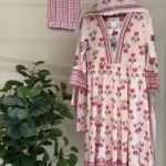 SZ1269 - Cotton Anarkali suit set