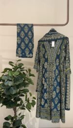 SZ1268 - Cotton Anarkali suit set