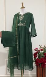 SZ1265 - Mul chanderi suit - Image 2
