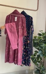 SZ1281 - Cotton Anarkali Suit Set - Image 2