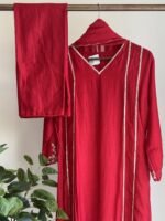 SZ1283 - Mul Chanderi Suit Set