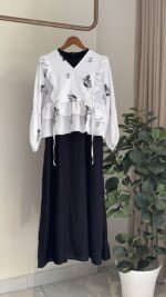 SZ1284 - Imported Long dress - Image 3