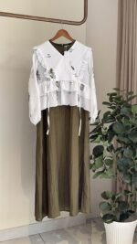 SZ1284 - Imported Long dress - Image 4