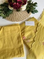 SZ1285 - Mul chanderi unstitched suit - Image 3