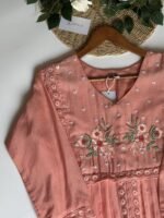 SZ1286 - Mul chanderi suit set