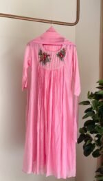 SZ1288 - Mul chanderi suit set - Image 2