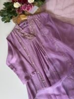 SZ1299 - Dola Silk Suit Set - Image 2