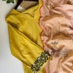 SZ1297 - Semi Chanderi Suit Set