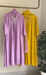 SZ1299 - Dola Silk Suit Set - Image 7