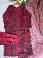 SZ1302 - Cotton Straight Suit set - Image 2