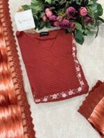 SZ1001 - Rayon crush suit - Image 4