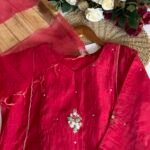 SZ1264 - Mul Chanderi Suit Set