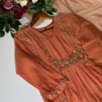 SZ1184 - Mul chanderi suit