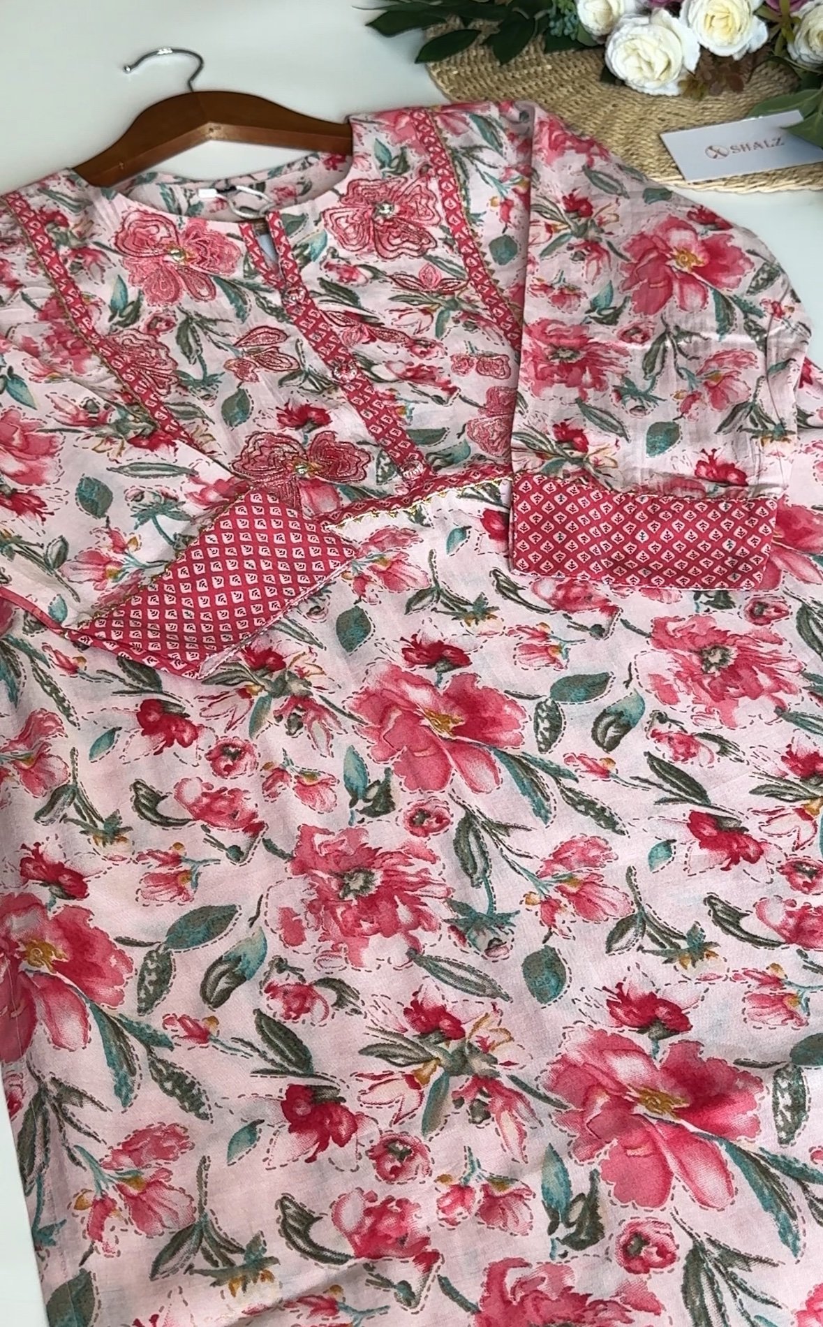 img_2431 SZ1322 - Cotton Mix Suit Set - Image 1