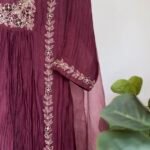 SZ1184 - Mul chanderi suit