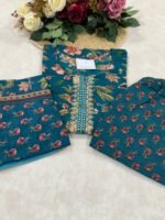 SZ1108 Cotton Kurti set - Image 2