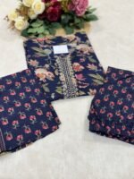 SZ1108 Cotton Kurti set - Image 3