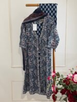 SZ1115 - Cotton Anarkali set - Image 4