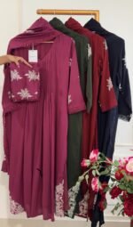 SZ1112 - Rayon crush suit - Image 2