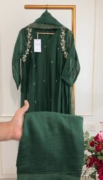 SZ1114 - Mul Chanderi suit - Image 10