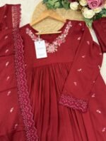 SZ1128 - Rayon crush suit - Image 2