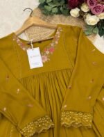 SZ1128 - Rayon crush suit - Image 4