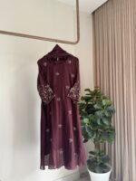 SZ1237 - Mul chanderi suit set - Image 2