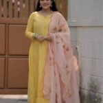 SZ1297 - Semi Chanderi Suit Set