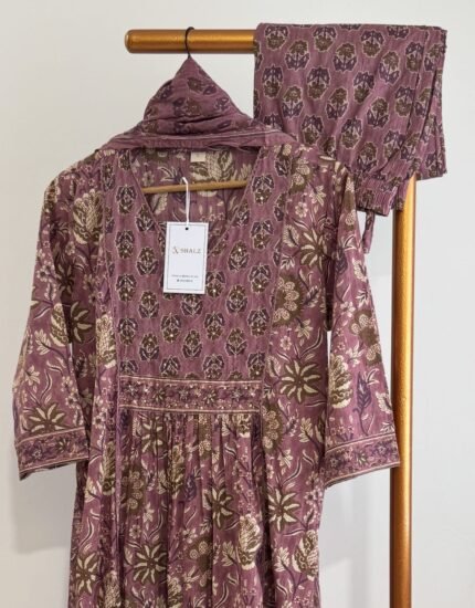 SZ1146 - Cotton straight suit set