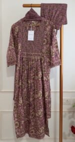 SZ1146 - Cotton straight suit set - Image 2