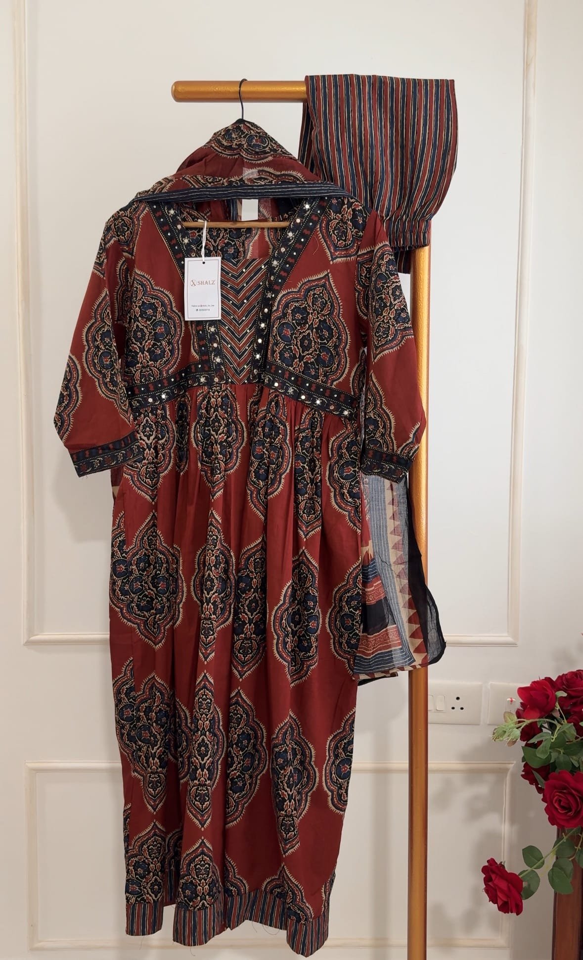 img_6302.jpeg SZ1151 - Cotton Suit set - Image 1