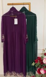 SZ1155 - Viscose organza suit - Image 2