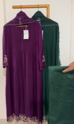 SZ1155 - Viscose organza suit - Image 3