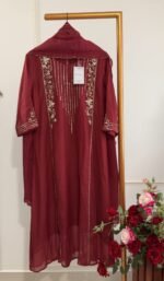 SZ1187 - Mul chanderi suit