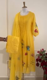 SZ1191 - Mul chanderi suit