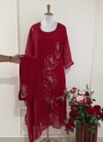 SZ1190 - Mul chanderi suit - Image 2