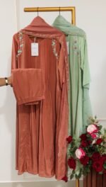 SZ1205 - Natural crepe suit - Image 5