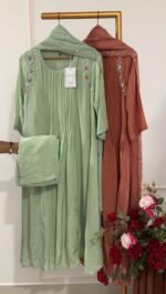 SZ1205 - Natural crepe suit - Image 4
