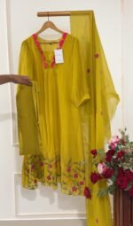 SZ1209 - Mul chanderi suit - Image 3