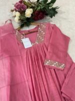 SZ1208 - Mul chanderi suit