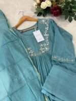 SZ1219 - Mul chanderi suit - Image 2