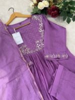 SZ1219 - Mul chanderi suit