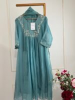 SZ1219 - Mul chanderi suit - Image 3